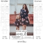 Preview: Kombi-eBook Ganzjahreskleid "Amelie" Größe 56-158 & 30-50 Schnittmuster & Nähanleitung